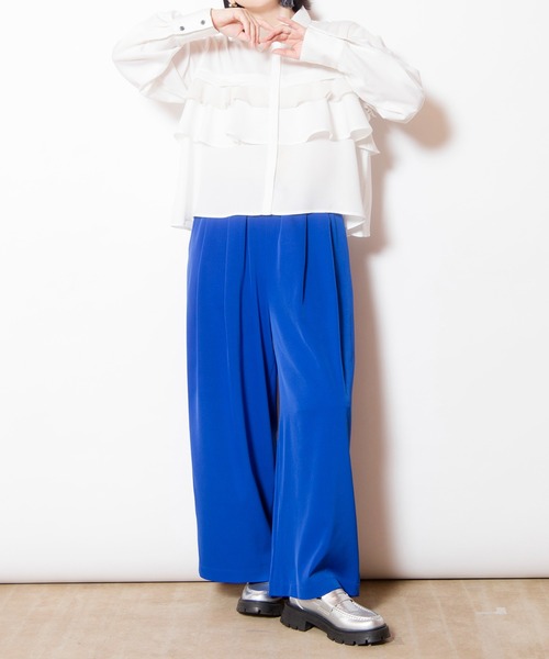 セール】タックワイドパンツ（その他パンツ）｜OSMOSIS（オズモーシス