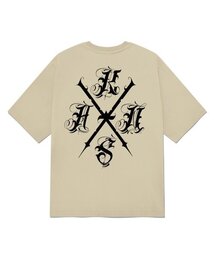 KGTC0201 カンエックス 20番手 半袖Tシャツ ベージュ