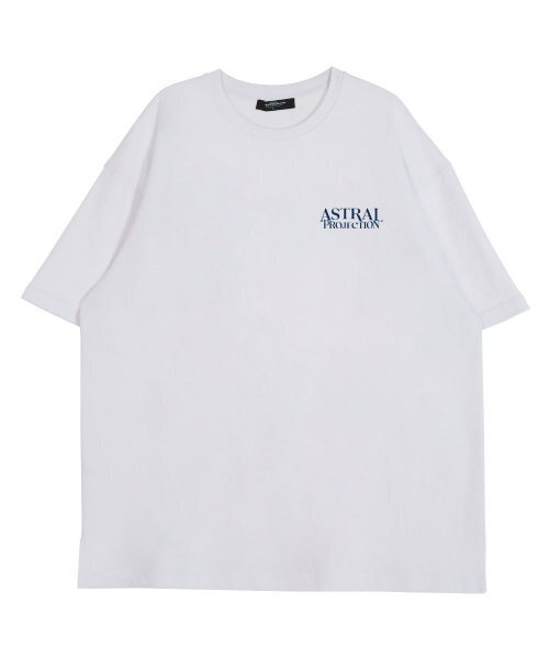 ASTRAL PROJECTION(アストラルプロジェクション)の「シンプルレタリングロゴラウンドネック15番手綿半袖Tシャツ_ホワイト(Tシャツ/カットソー・レディース・その他・LARGE/X-LARGE)」の2枚目の写真