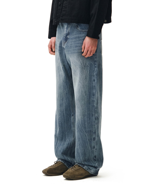 DECET（デケト）の「Mid Rise Wide Jeans DCPT027CRBlue2（デニムパンツ・レディース・その他・26/28/30/32/34）」の20枚目の写真