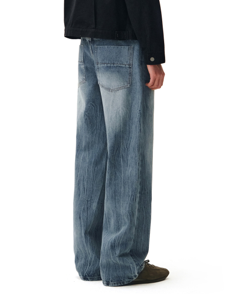DECET（デケト）の「Mid Rise Wide Jeans DCPT027CRBlue2（デニムパンツ・レディース・その他・26/28/30/32/34）」の21枚目の写真