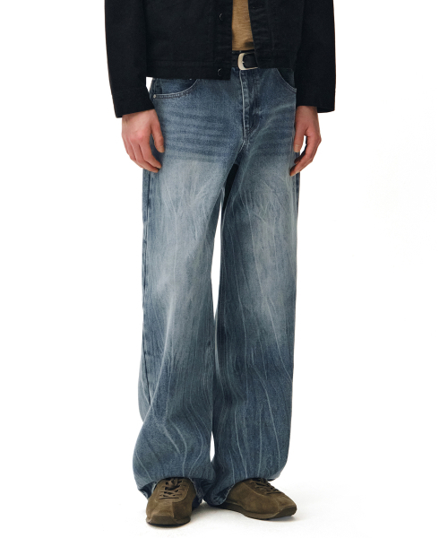DECET（デケト）の「Mid Rise Wide Jeans DCPT027CRBlue2（デニムパンツ・レディース・その他・26/28/30/32/34）」の22枚目の写真