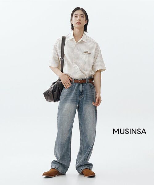 DECET（デケト）の「Mid Rise Wide Jeans DCPT027CRBlue2（デニムパンツ・レディース・その他・26/28/30/32/34）」の17枚目の写真