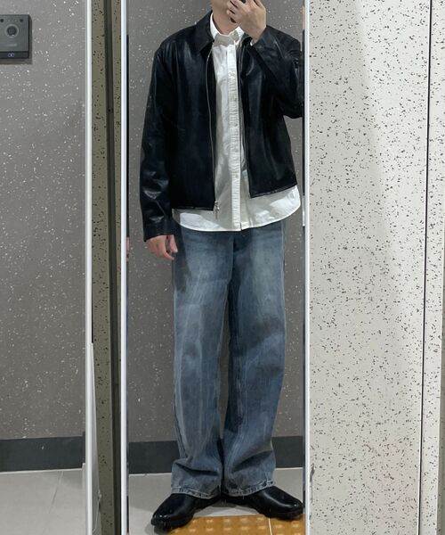 DECET（デケト）の「Mid Rise Wide Jeans DCPT027CRBlue2（デニムパンツ・レディース・その他・26/28/30/32/34）」の8枚目の写真