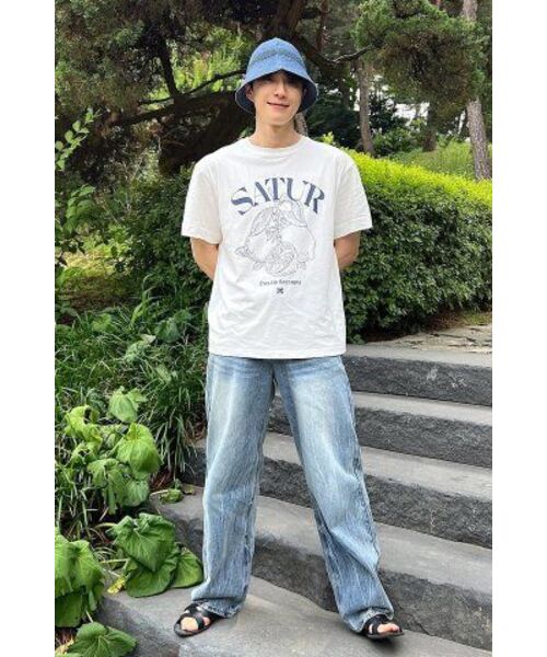 DECET（デケト）の「Mid Rise Wide Jeans DCPT027CRBlue2（デニムパンツ・レディース・その他・26/28/30/32/34）」の11枚目の写真