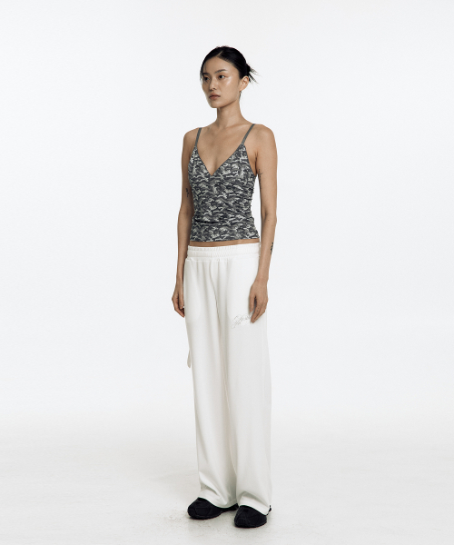 KASHIKO(カシコ)の「Scarf Sweat Pants White(スウェットパンツ・レディース・その他・FREE)」の6枚目の写真