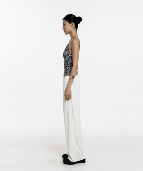 KASHIKO(カシコ)の「Scarf Sweat Pants White(スウェットパンツ・レディース・その他・FREE)」の7枚目の写真