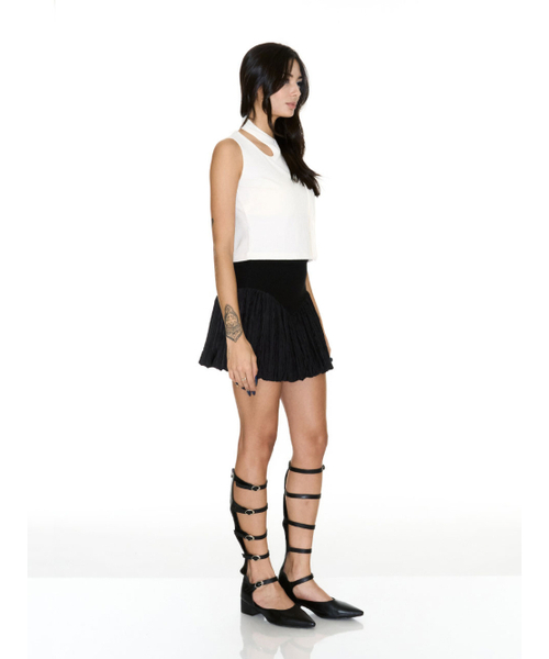 SETSETSET(セットセットセット)の「SLEEVELESS TIE NECK IVORY(Tシャツ/カットソー・レディース・その他・FREE)」の6枚目の写真