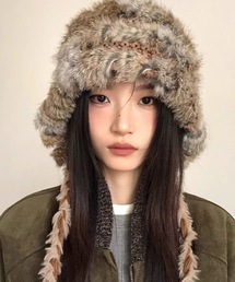 FUNdaysion（ファンデイション）の「ボリュームフェイクファーキャップ（キャップ）」