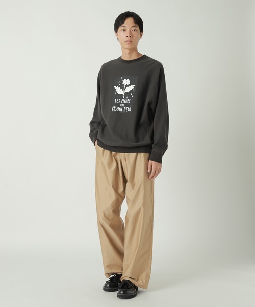 ZUCCa（ズッカ）の「HUIT PETALS SWEATSHIRT / スウェット / P（スウェット・レディース・ダークグレー/ネイビー/ベージュ・XL/M size）」の7枚目の写真