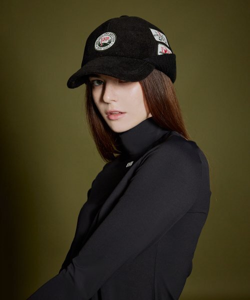 NEU GOLF(エヌイーユーゴルフ)の「MOCK-NECK BLOCK T-SHIRT - BLACK(Tシャツ/カットソー・レディース・その他・LARGE/MEDIUM/SMALL)」の6枚目の写真