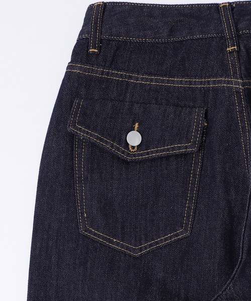 dispark（ディスパーク）の「DISPARK/バックフラップポケットルーズデニム（デニムパンツ・レディース・インディゴブルー・MEDIUM/SMALL）」の12枚目の写真
