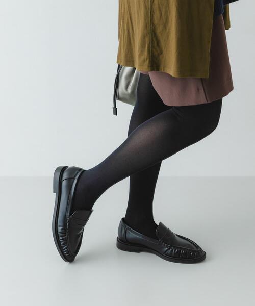 RODE SKO（ロデスコ）の「ギャザーローファー（ローファー・レディース・キャメル/ブラック・36/37/38）」の8枚目の写真