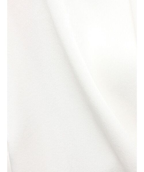 ELENDEEK（エレンディーク）の「サテンカシュクールシャツ（シャツ/ブラウス・レディース・オフホワイト/キャメル・FREE）」の5枚目の写真