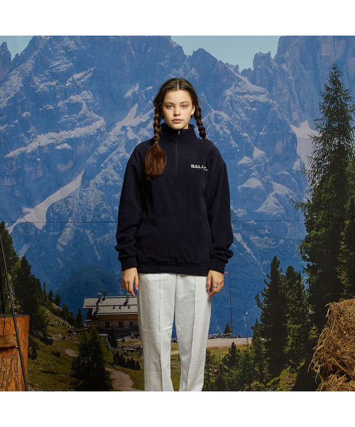 BALANT(バラント)の「ホープアンドファッション ハーフジップTシャツ - ネイビー(その他トップス・メンズ・その他・MEDIUM/LARGE)」の2枚目の写真
