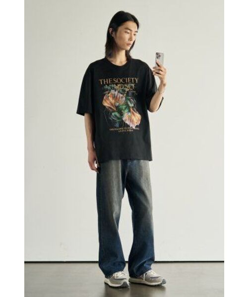 ROTEMBER（ローテンバー）の「スチールライフフラワーハーフTシャツ[ブラック]（Tシャツ/カットソー・メンズ・その他・MEDIUM/LARGE/X-LARGE）」の11枚目の写真
