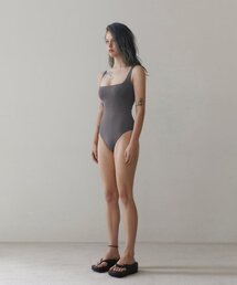 REVOIRSIS（ルヴォアシス）の「RVIS twoway swim onepiece pewter gray（水着）」