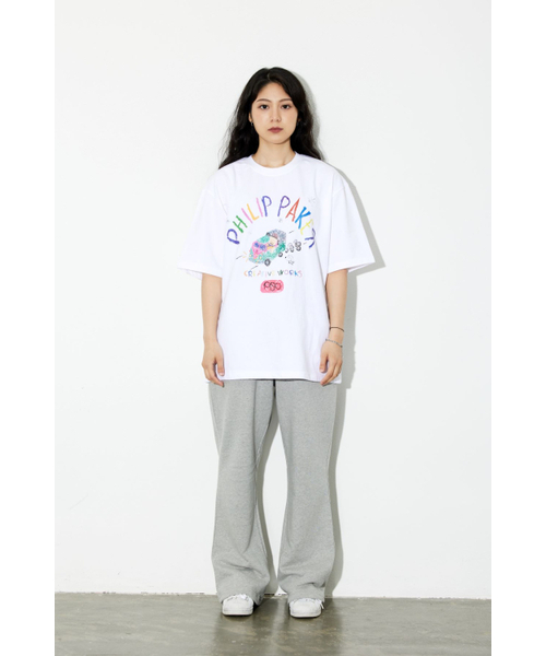 PHILIPPAKER（フィリップペイカー）の「フレアトレーニングパンツグレー（スウェットパンツ・メンズ・その他・LARGE/MEDIUM/X-LARGE）」の2枚目の写真