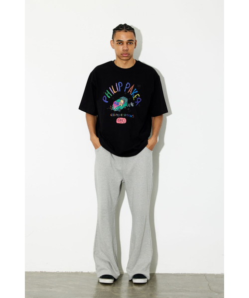PHILIPPAKER（フィリップペイカー）の「フレアトレーニングパンツグレー（スウェットパンツ・メンズ・その他・LARGE/MEDIUM/X-LARGE）」の3枚目の写真
