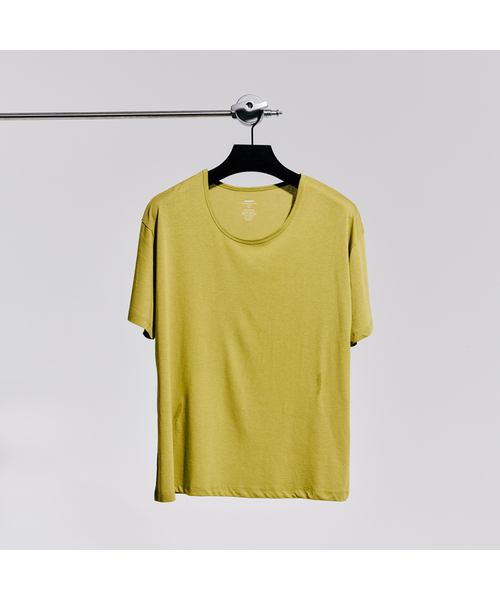 GOZER(ゴーザー)の「UNDER HALF T-SHIRT_OLIVE(Tシャツ/カットソー・メンズ・オリーブ・SMALL/MEDIUM/LARGE/X-LARGE)」の1枚目の写真