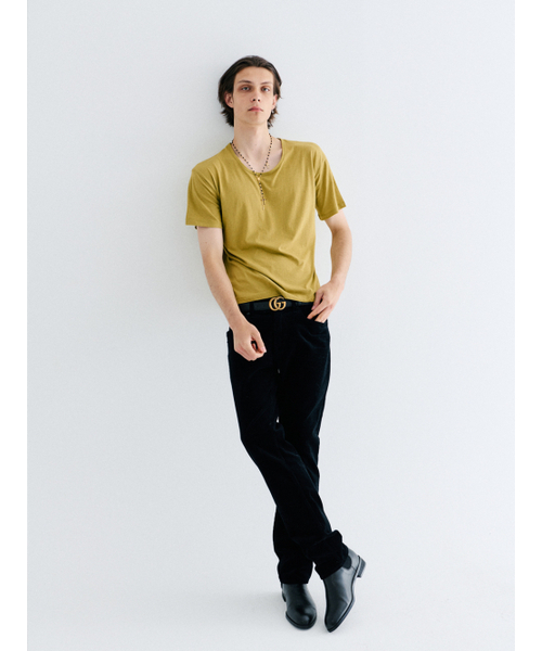 GOZER(ゴーザー)の「UNDER HALF T-SHIRT_OLIVE(Tシャツ/カットソー・メンズ・オリーブ・SMALL/MEDIUM/LARGE/X-LARGE)」の5枚目の写真
