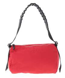 LACE-UP HANDLE PUFF BAG