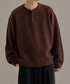 epnok（エプノック）の「ヘンリーネックルーズニット（ニット/セーター・SMALL）」