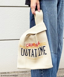 Universal Filmarket（ユニバーサルフィルマーケット）の「【Universal Filmarket】バック・トゥ・ザ・フューチャー ニットマルシェバッグ（エコバッグ/サブバッグ）」