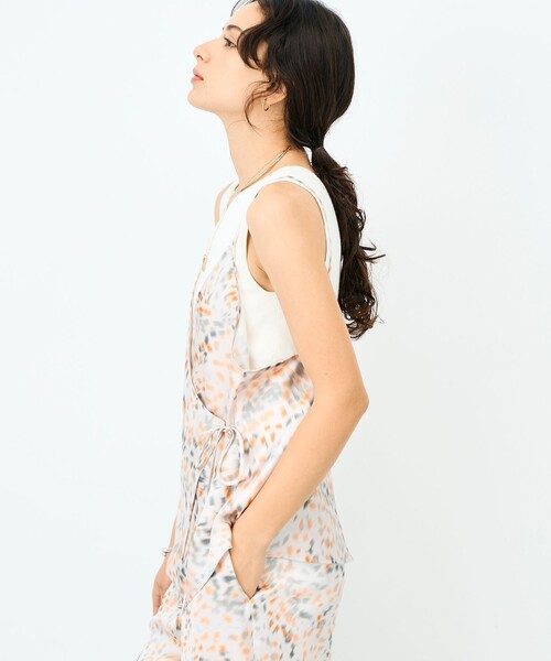 NOLLEY’S Sophi(ノーリーズソフィ)の「ウォッシャブルブラープリントキャミブラウス(キャミソール・レディース・ピンク系その他/ホワイト系その他2・38)」の8枚目の写真