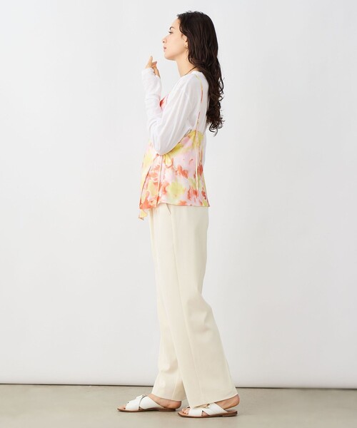 NOLLEY’S Sophi(ノーリーズソフィ)の「ウォッシャブルブラープリントキャミブラウス(キャミソール・レディース・ピンク系その他/ホワイト系その他2・38)」の12枚目の写真