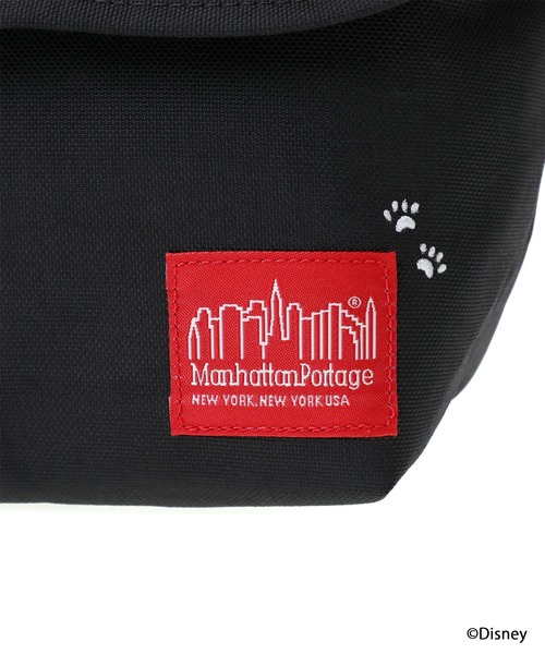 Manhattan Portage(マンハッタンポーテージ)の「NYLON MESSENGER BAG (XXS) BP W/DIV MGNT 500D CORDURA / ZOOTOPIA(メッセンジャーバッグ・レディース・ブラック・X-SMALL)」の11枚目の写真