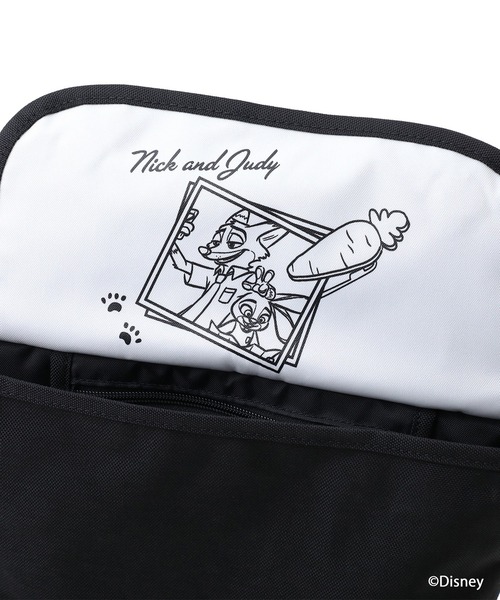 Manhattan Portage(マンハッタンポーテージ)の「NYLON MESSENGER BAG (XXS) BP W/DIV MGNT 500D CORDURA / ZOOTOPIA(メッセンジャーバッグ・レディース・ブラック・X-SMALL)」の12枚目の写真