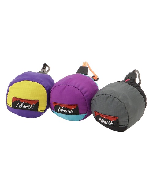 NANGA（ナンガ）の「POCKETABLE SHOULDER BAG（エコバッグ/サブバッグ・メンズ・イエロー/パープル/グレー・FREE）」の9枚目の写真