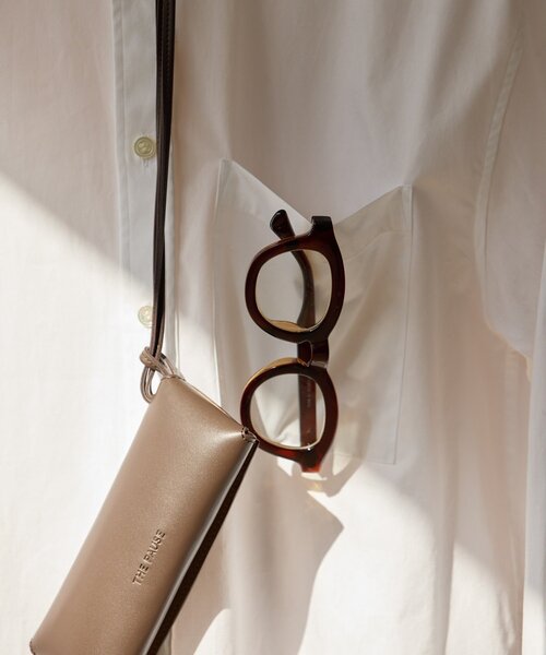 THE PAUSE（ザ ポーズ）の「【THE PAUSE】太縁メガネ（メガネ・レディース・ブラウン・FREE）」の14枚目の写真