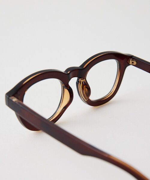 THE PAUSE（ザ ポーズ）の「【THE PAUSE】太縁メガネ（メガネ・レディース・ブラウン・FREE）」の18枚目の写真
