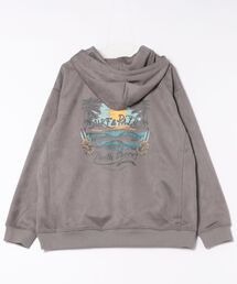 Kahiko（カヒコ）の「【Kahiko】SURF＆Palms ソーヤーMEN'Sフードトップス（パーカー）」