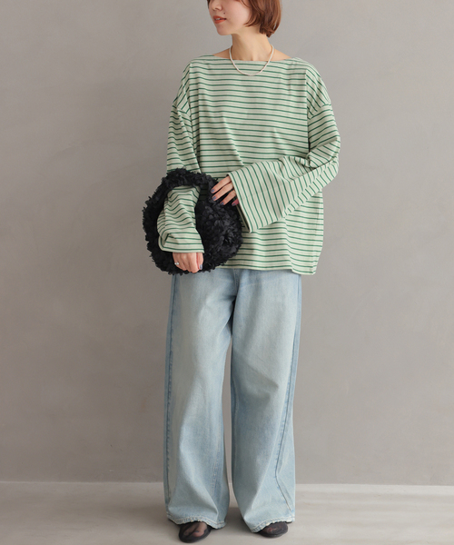 HELOYSE（エロイーズ）の「［26SS新作］別注【HELOYSE/エロイーズ】bouquet shoulder：ショルダーバッグ（ショルダーバッグ・レディース・ブラック・FREE）」の2枚目の写真