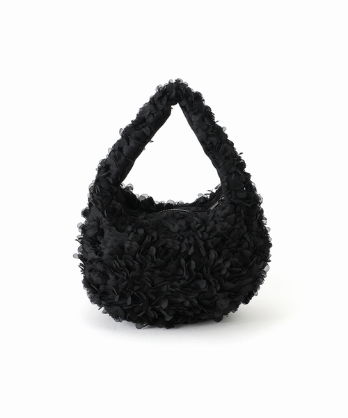 HELOYSE（エロイーズ）の「［26SS新作］別注【HELOYSE/エロイーズ】bouquet shoulder：ショルダーバッグ（ショルダーバッグ・レディース・ブラック・FREE）」の3枚目の写真