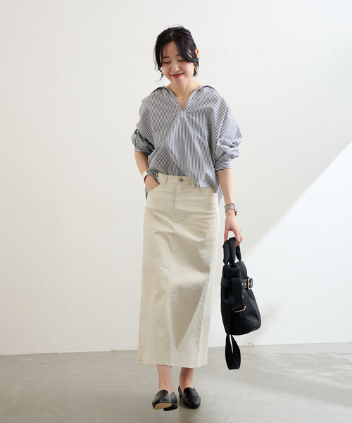 LE TALON（ルタロン）の「《追加》スクエアステッチソフトローファー（バレエシューズ・レディース・ブラック系その他・24.5cm/24cm/23.5cm/26cm/25.5cm/25cm/23cm/22cm/21.5）」の2枚目の写真