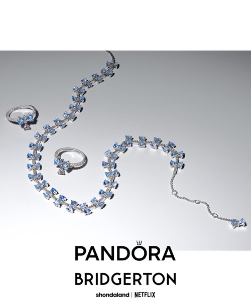 ブリジャートン家 ブルー リボン リング（リング）｜Pandora（パンドラ