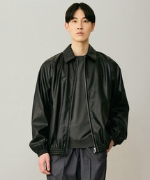 UNFILO（アンフィーロ）の「アラエル レザーライク ブルゾン（ブルゾン）」