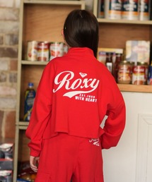 ROXY（ロキシー）の「ROXY/ロキシー ROXY キッズ MINI ROXY WITH HEART スウェットジャケット 【2026年春夏モデル】 TZP261118（スウェット）」