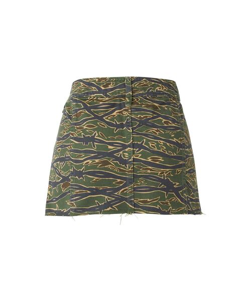 HYSTERIC GLAMOUR(ヒステリックグラマー)の「NOISE PATCH ミリタリーローライズミニスカート(スカート・レディース・ブラック/カーキ/カーキ系・SMALL/MEDIUM/X-SMALL)」の8枚目の写真