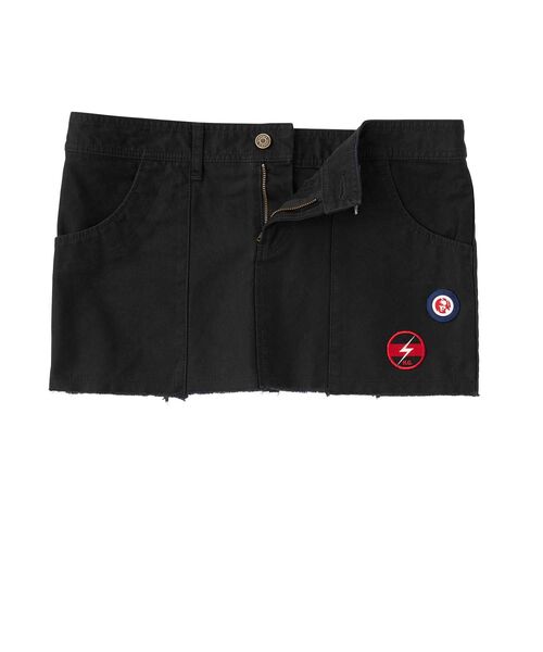HYSTERIC GLAMOUR(ヒステリックグラマー)の「NOISE PATCH ミリタリーローライズミニスカート(スカート・レディース・ブラック/カーキ/カーキ系・SMALL/MEDIUM/X-SMALL)」の14枚目の写真