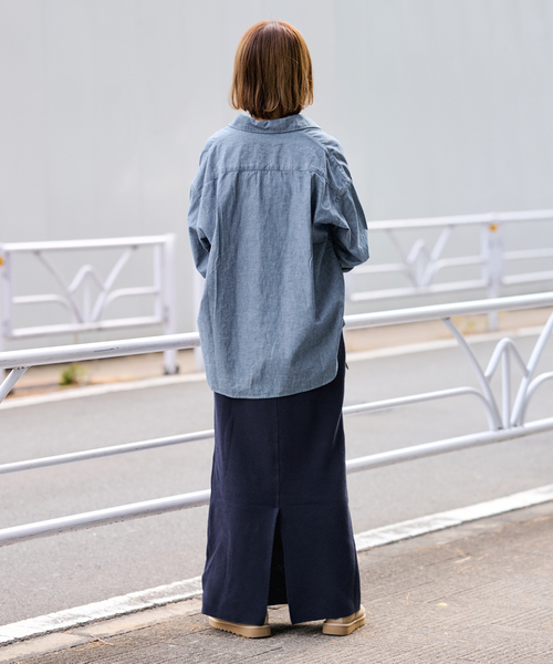 FRAMeWORK(フレームワーク)の「≪追加≫ダンガリーシャツ(シャツ/ブラウス・レディース・エメラルドブルー・FREE)」の15枚目の写真