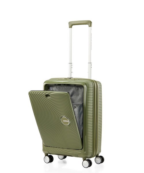AMERICAN TOURISTER(アメリカンツーリスター)の「アメリカンツーリスター CURIO スピナー55/20 T フロントオープン カーキ(スーツケース/キャリーバッグ・レディース・カーキ・S)」の6枚目の写真