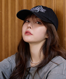 BUBBLPIECE（バブルピース）の「バブルピース バタフライ染め ボールキャップ_ブラック（キャップ）」