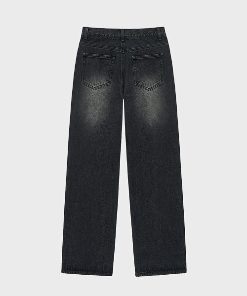 NOIRER(ノイア)の「クラシックストレートデニムパンツ(グレー)(デニムパンツ・メンズ・その他・48/50/52)」の3枚目の写真