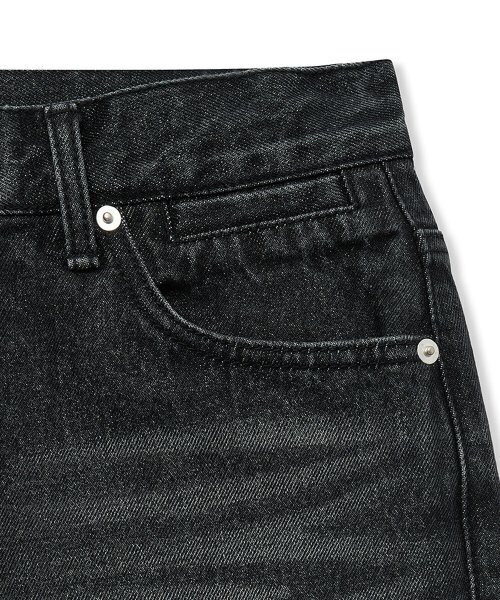 NOIRER(ノイア)の「クラシックストレートデニムパンツ(グレー)(デニムパンツ・メンズ・その他・48/50/52)」の5枚目の写真