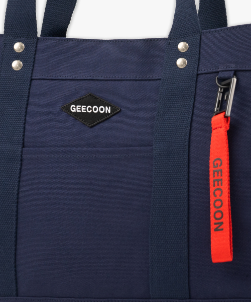 GEECOON(ジークーン)の「コットンキャンバスプレミアムワークエコバッグ GEE248-601 ネイビー(エコバッグ/サブバッグ・メンズ・ネイビー・FREE)」の12枚目の写真
